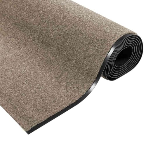 Tapis d'entrée haut de gamme 120 x 350 cm en polyamide bicolore - 7