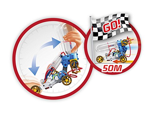 Buki - 7502 - Air power car, 30 x 10.8 x 30 cm, Bleu