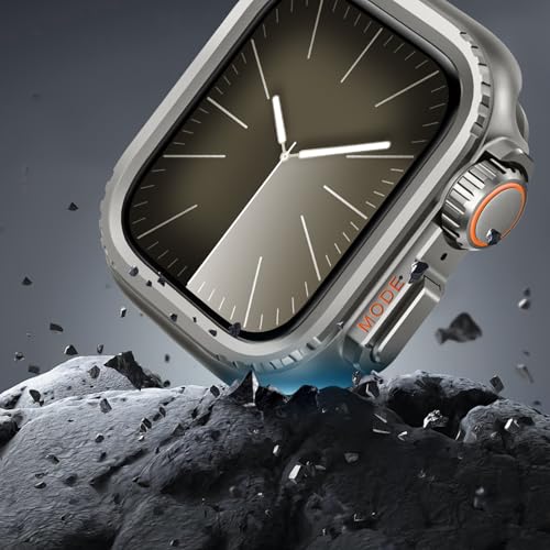 Suphart Metal Cases Compatible with Apple Watch Series 9/8/7 45mm Case - image 4