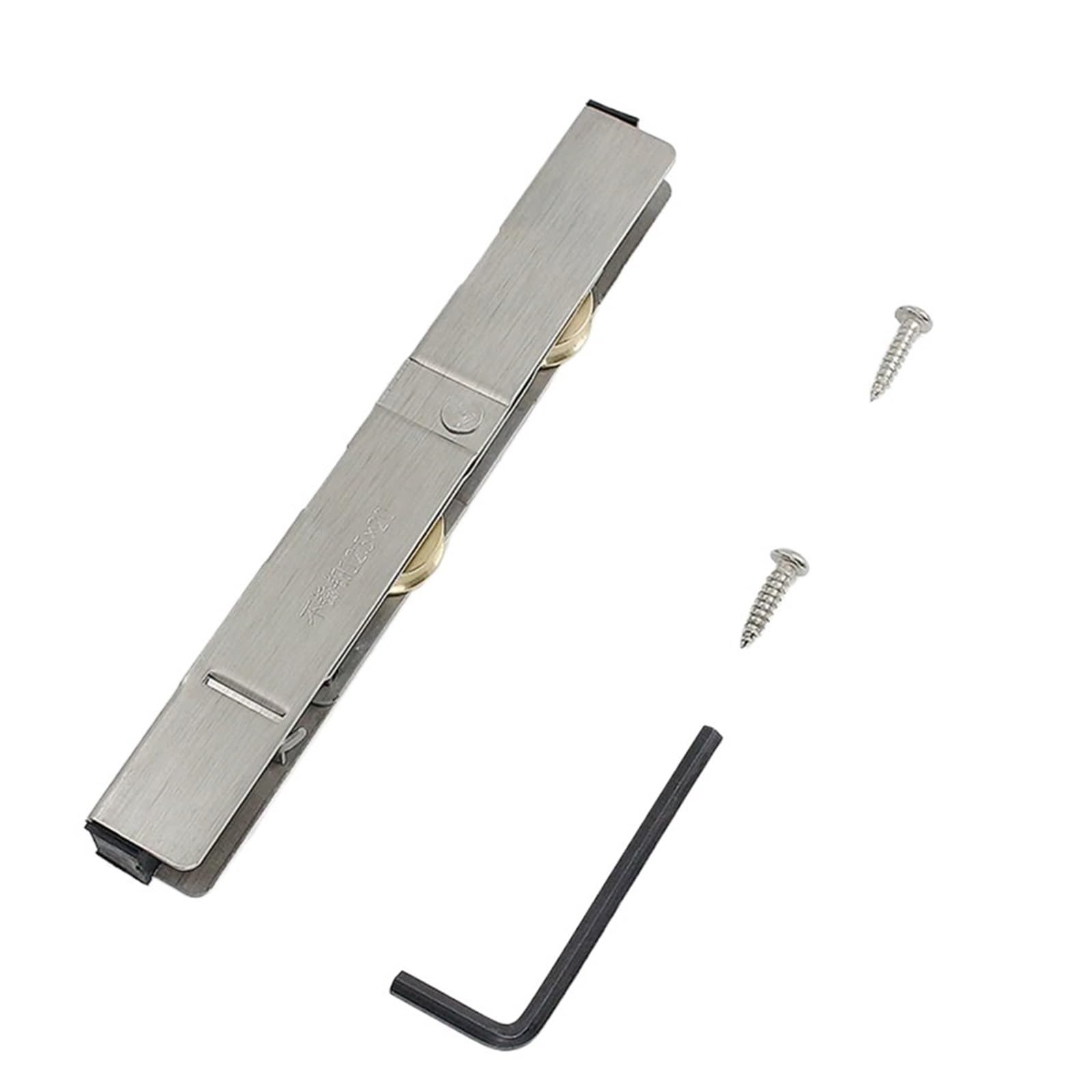 Poulie de Porte coulissante en Plastique et Acier, Rouleau en Alliage d'aluminium, Roue en Laiton silencieuse, pièce de quincaillerie Domestique, 13x20mm(Two Pieces)