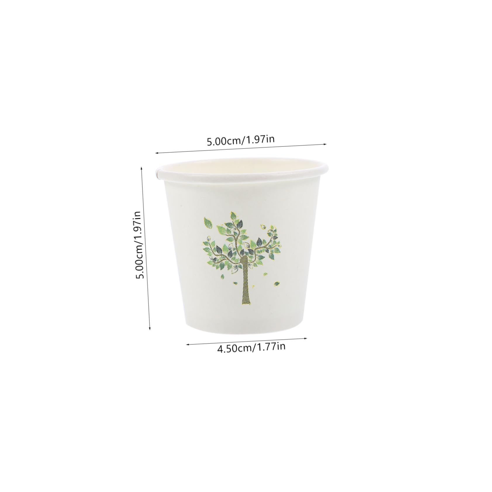 CALLARON Bicchieri Usa e Getta 500 Pezzi 60ml in Carta per Degustazione | Design Semplice e Leggero, Adatti a Ristoranti e Feste, Formato Compatto da 3 Oz