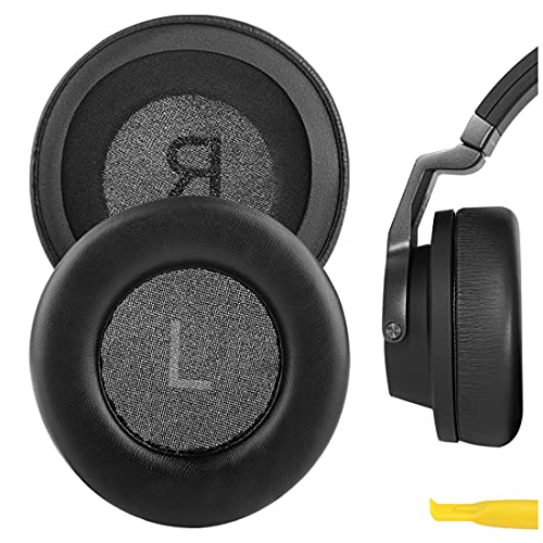 Geekria QuickFit Replacement Ear Pads for AKG K845BT/K845/K545/K540 Headphones, Repair Parts (Black)
