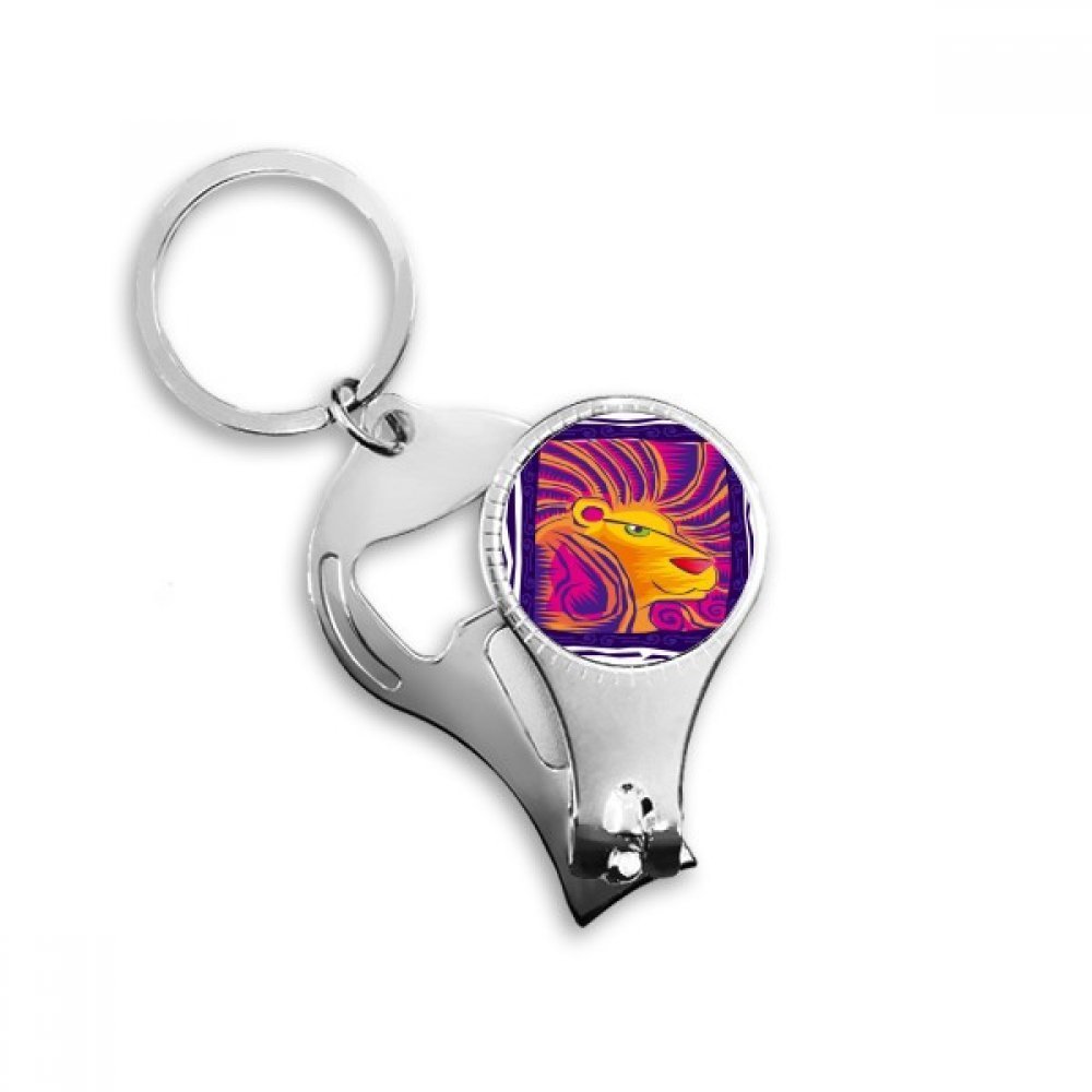 Décapsuleur porte-clés voiture Constellation Lion pour vos sorties