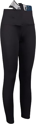 lilcreek Women's Concealed Carry Leggings Gun Holster with Side Pockets,Concealment Compression Universal Yoga Pants