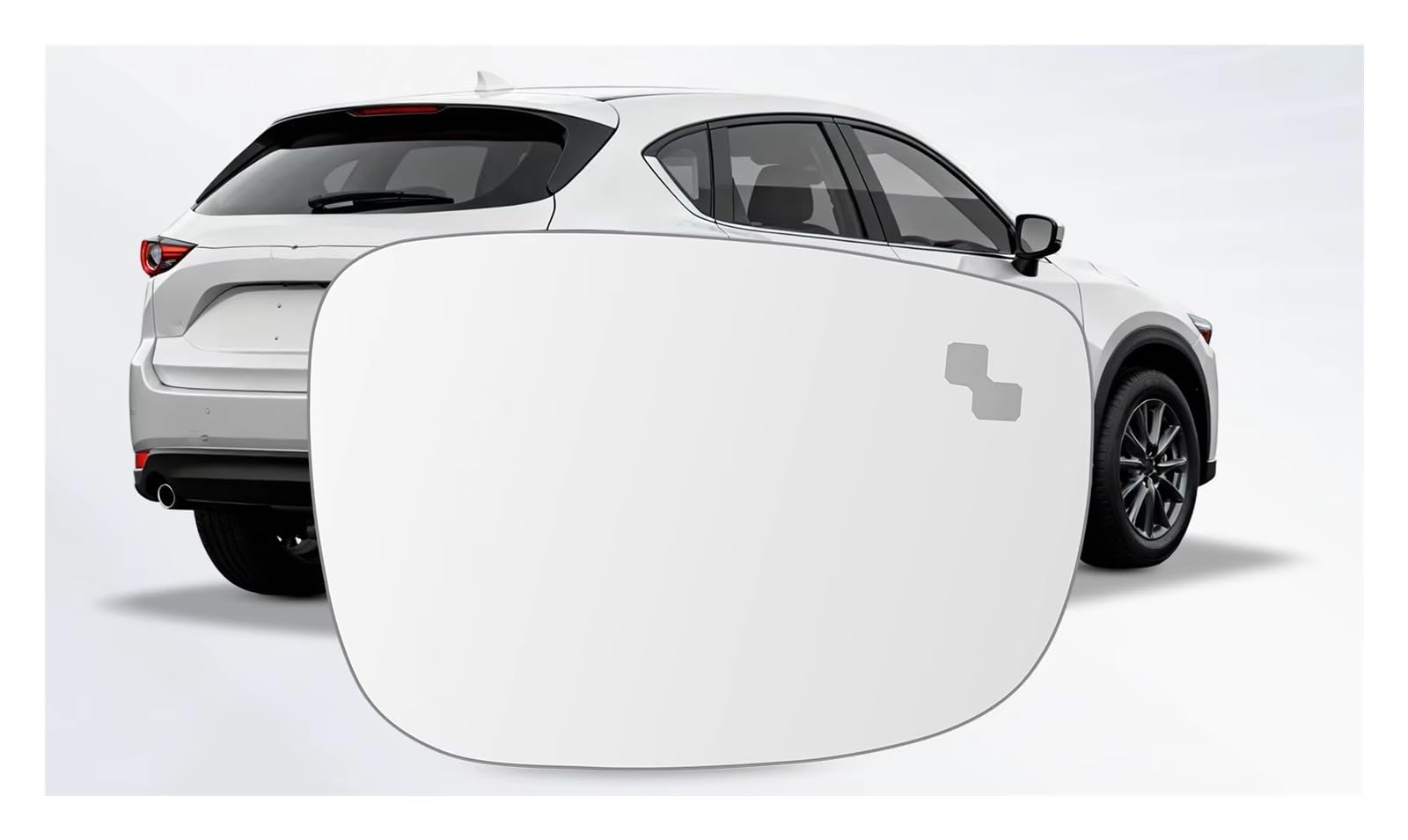 retrovisore esterno vetro Per Mazda Per CX5 2017-2023 Per CX9 2016-2023 Riscaldato Destro Posteriore In Vetro Dello Specchio Con Punto Cieco TK71691G7 Vetro Specchio Retrovisore(1pc Right)