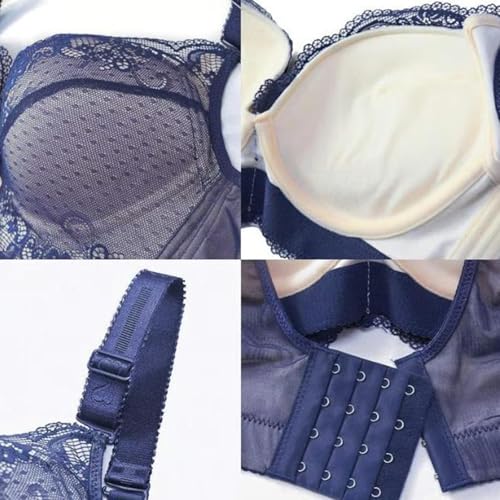 Behaviorin Bra, Women Super Push up Bra Lace Underwire Soft Padding Lift upBra, Sexy Full Coverage Bras for Women2