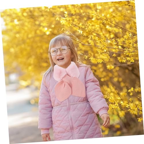 Cartoon Pattern Boys and Girls Scarf Plush Fur Neck Warmer Winter Boy Girl's Headwear3