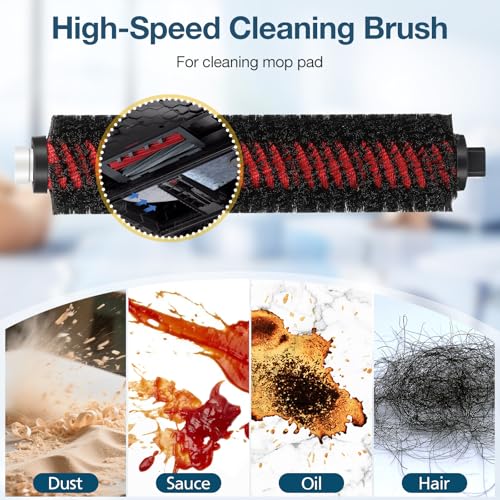 Image of 29 PCS S8 MaxV Ultra Accessorie Kit for Roborock S8 Maxv Ultra&S8 Max Ultra | for Robot Vacuum Cleaner Parts, 1 Set Main Roller Brush,4 Main Filters,6 Side Brushs,6 Dust Bag,4 Mop Pads,4 Edge Mop Clothes