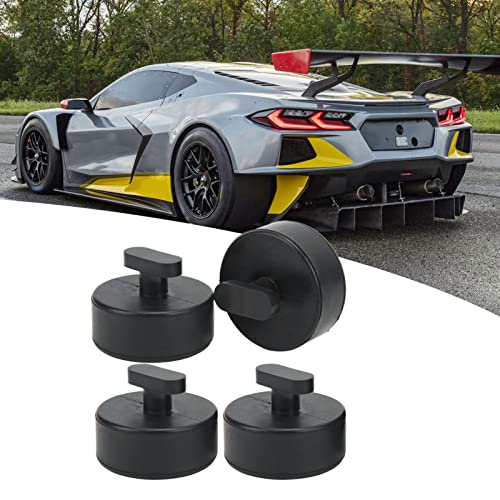Image of KIMISS Jack Pads for Corvette C5 C6 C7 C8 GS Z, 4PCS Rubber Support Pucks, Larger Static Friction Lifting Blocks, Jack Pad Adapter