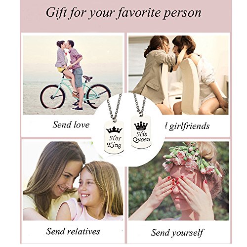 Coppie collana in acciaio INOX coppie collana per