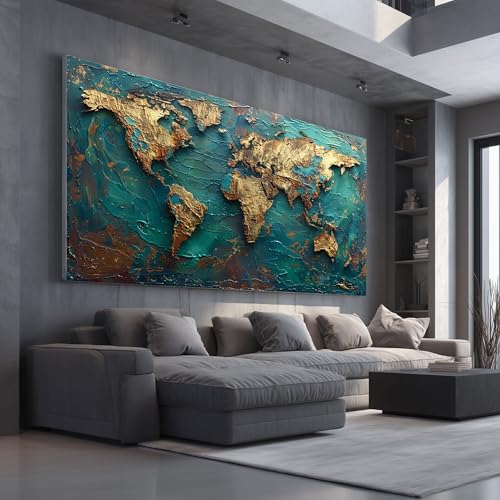 Tableau moderne pour salon pour sublimer un grand mur vide avec une toile