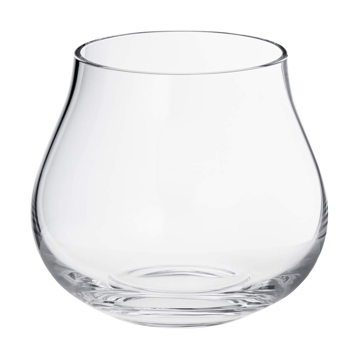 Verres Sky Tumbler petits en verre soufflé au design scandinave asymétrique