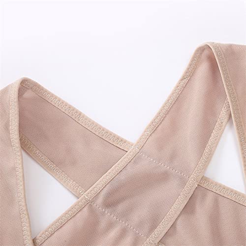 Corrector de postura con soporte de pecho para mujer, chaleco corrector que realza el busto 8