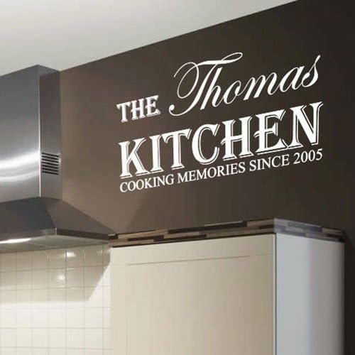 kitchen name Family is Worth Every Second Art Wall Quote Stickers Wall Decals