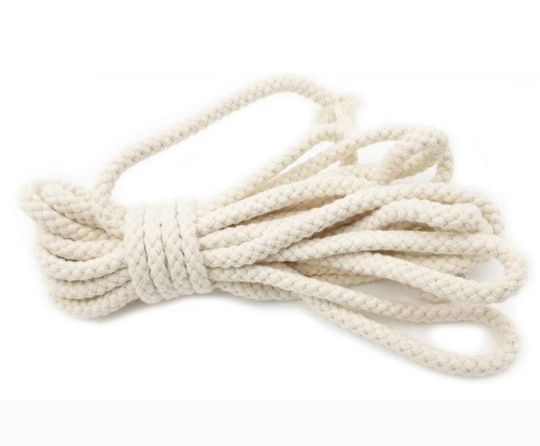 Alcohol Lamp Replacement Wick, Hollow Eight-Strand Cotton Thread 6mm Diameter (3m)