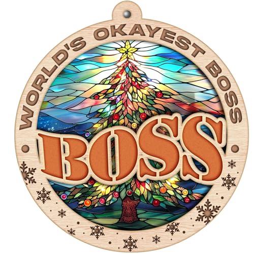 BlinkWishes Boss Christmas Ornament