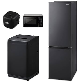 Amazon | 【新生活家電4点セット】アイリスオーヤマ 家電セット