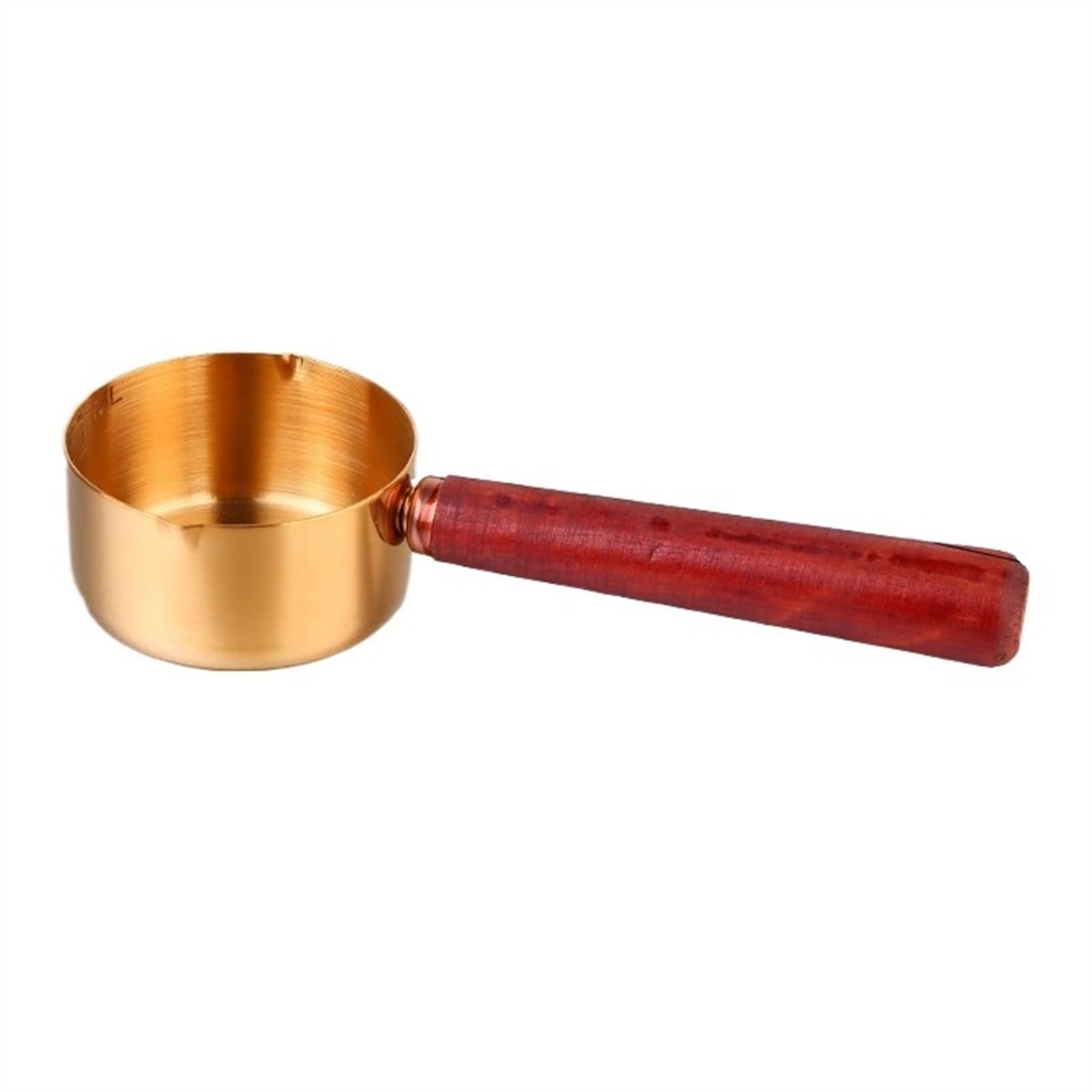 Plat à tremper pour sauce avec manche en bois ergonomique et chic