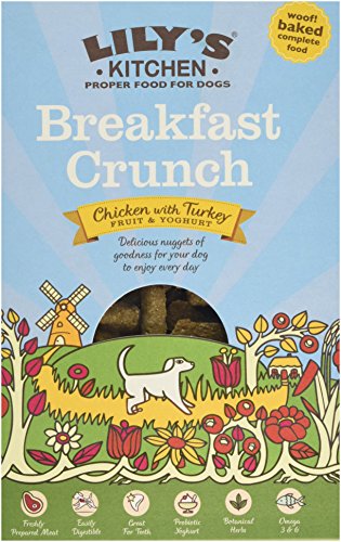 Lilys Kitchen Ração completa pequeno-almoço crocante para cães adultos (1 x 800 g)