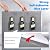 10 Pack 47x24 Inch Acoustic Wall Panels, Large Self Adhesive Sound Absorbing Panels for Home, Bedroom, Gaming Room, Studio & Office, High Density Noise Dampening Wall Decor for Echo Reduction, Black