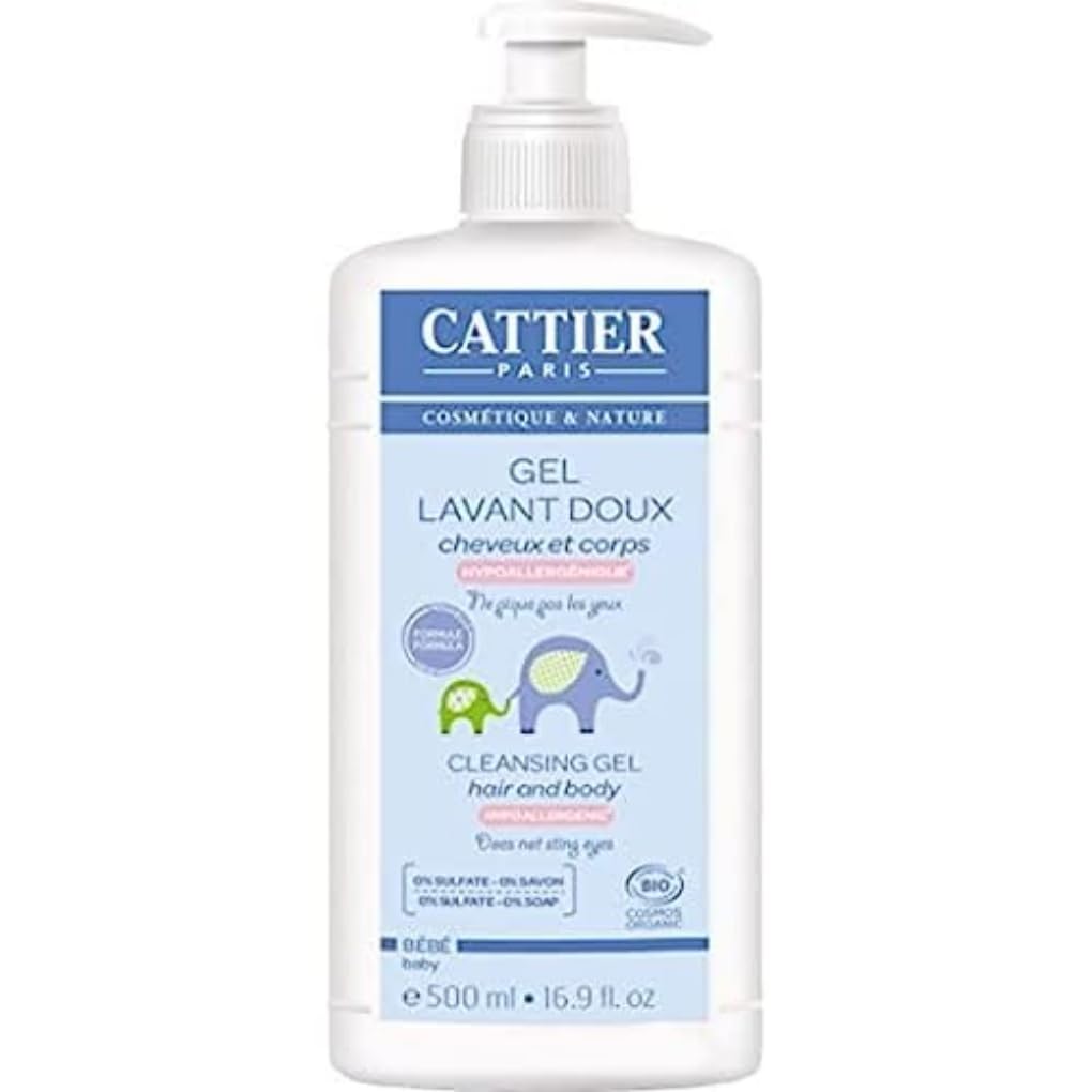 CATTIER Lavant Doux Gel 500ml - Pack of 2, blau, 500 ml (Pack of 2)