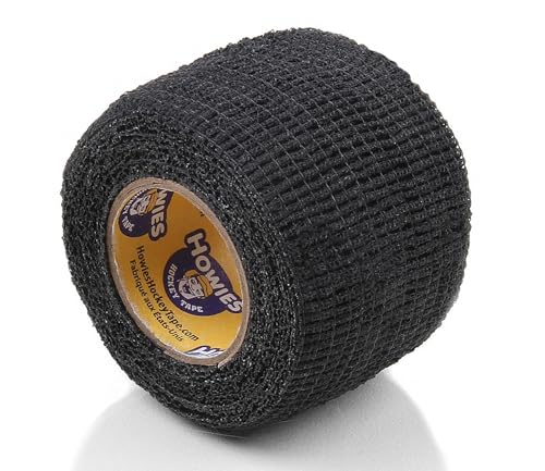 Howies Hockey-Klebeband, 3,8 cm, schwarz, Einheitsgröße