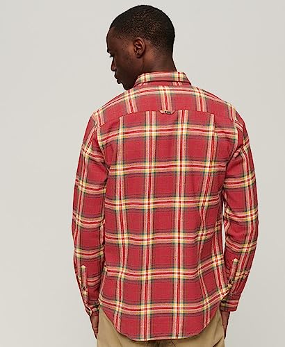 Chemise de bûcheron manches longues en coton bio Superdry - vue 3
