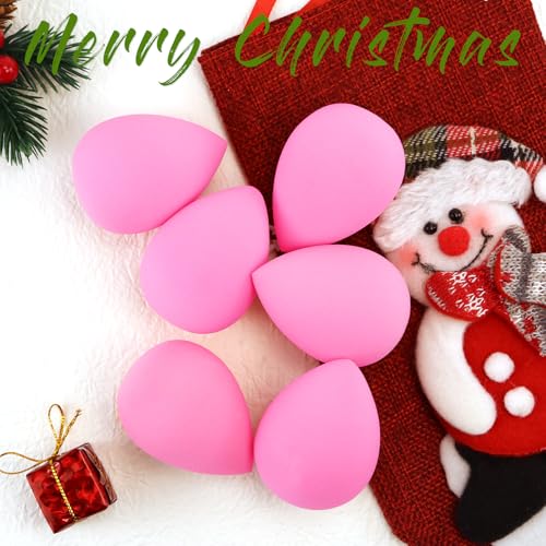 BEAKEY-Super-Soft-Makeup-Sponge-Set-of-6-Makeup-Sponges-for-Foundation-Liquid-Cream-and-Powder-Pink-Beauty-Sponge-for-Blending-0-Latex-Blender-Christmas-Stocking-Stuffers-for-Adults