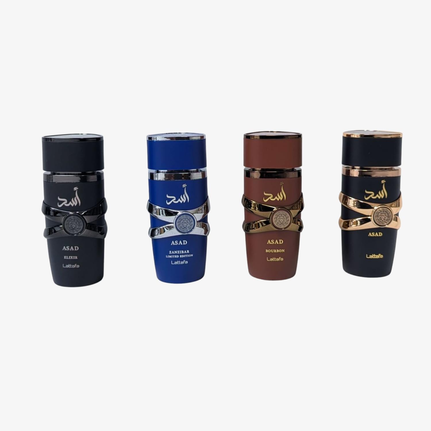 Amazon.com : Lattafa Asad 4-Piece Gift Set 25ml – Men's Oriental