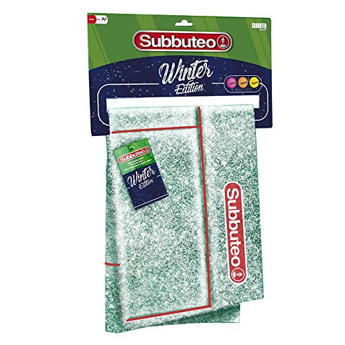 ELEVEN FORCE Subbuteo Premium Pitch (Winter Edition) + 3 Bälle