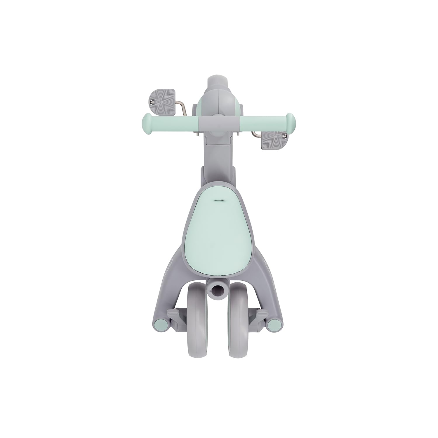 Triciclo per bambini MoMi 4in1 SOLIVIA con manubrio telescopico, cinture di sicurezza a 5 punti, per bambini a partire da 12 mesi, con capottina parasole, ruote in PU, borsa e portabicchiere