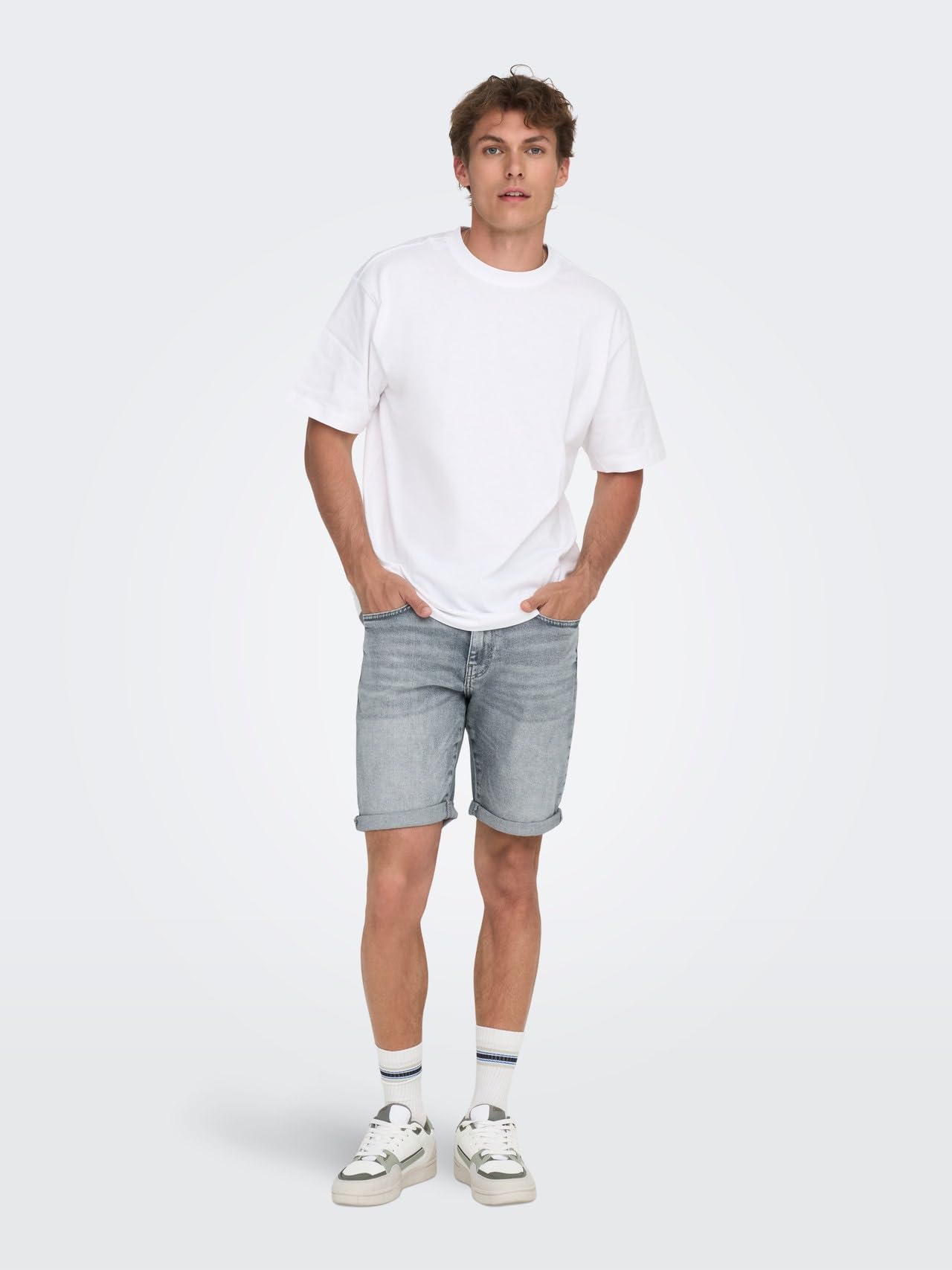 Only & Sons - Onsply MGD 8774 Pantaloncini Tai DNM Noos, Pantaloncini Uomo