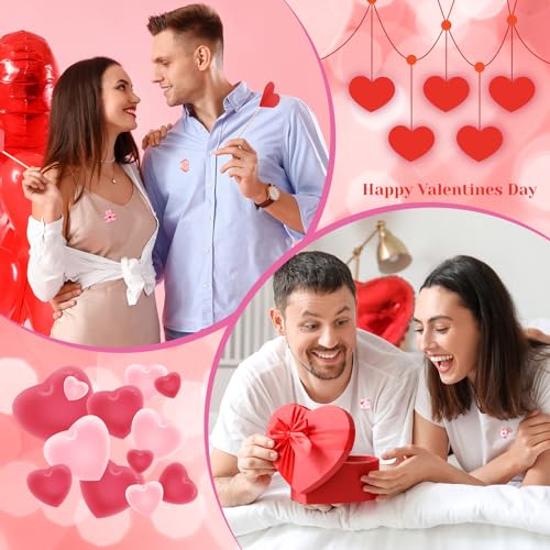 Image of Giegxin 40 Pcs Valentines Day Enamel Pins for Women Pink Backpack Brooch Cute Heart Rose Gnome Love Cupid Lip Bear Lapel Pins Valentines Day Gifts