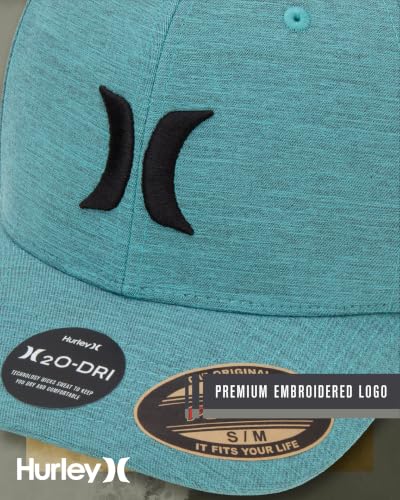 Image of Hurley Men's Caps - One & Only Flexfit Baseball Cap - Fitted Hats for Men (S-XL)