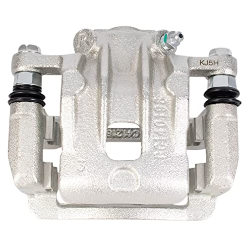 Image of TRQ Rear Right Brake Caliper w /Bracket Passenger Side | For 2012-2017 Hyundai Azera 2011-2016 Kia Optima