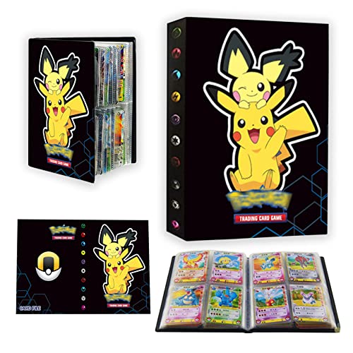 YongHang Classeur Carte Album 30 pages 240 cartes Compatible Diverses cartes Cover