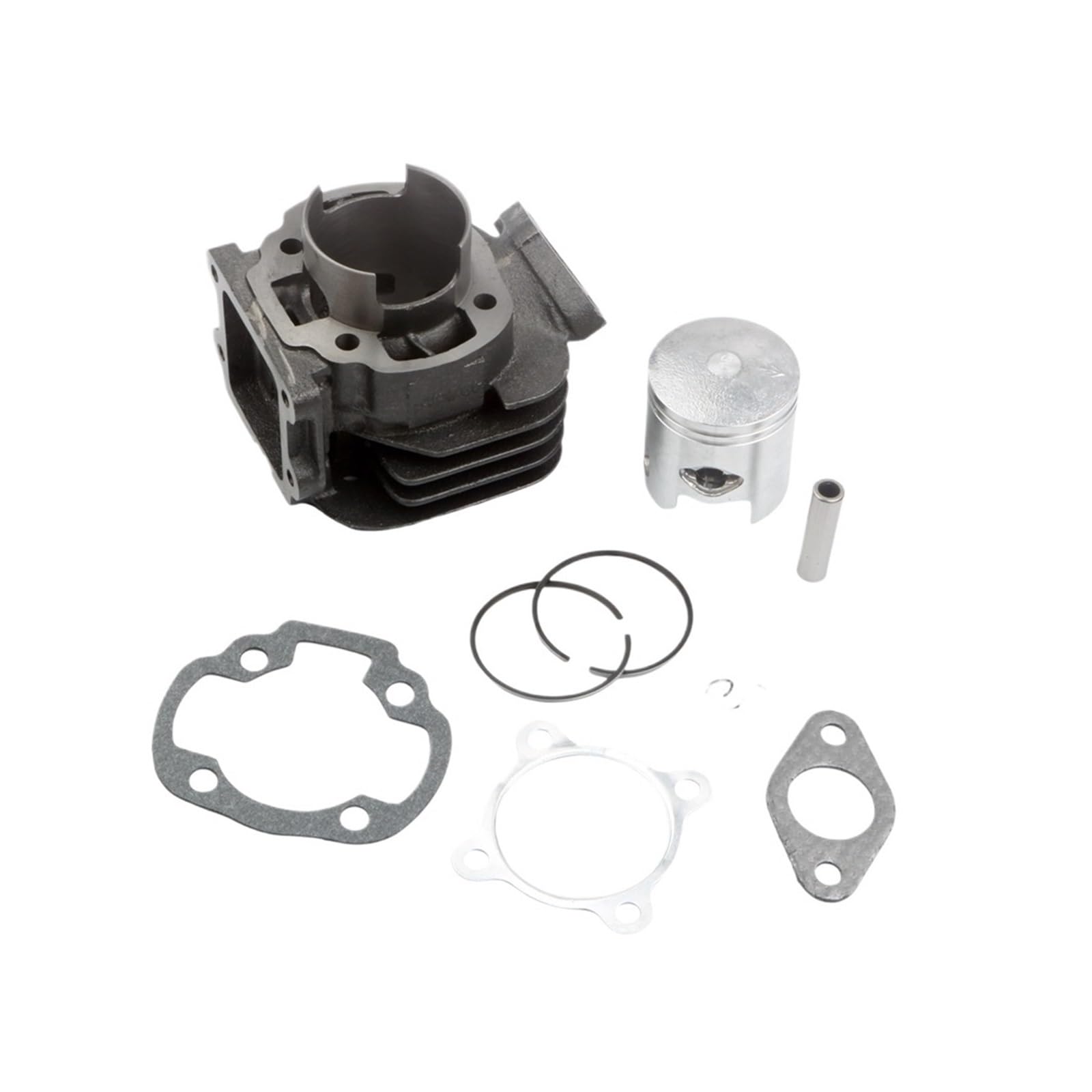 Kit de cilindro de 70cc con pistón de 47mm y bulón de 10mm para scooters de 50cc 2 tiempos
