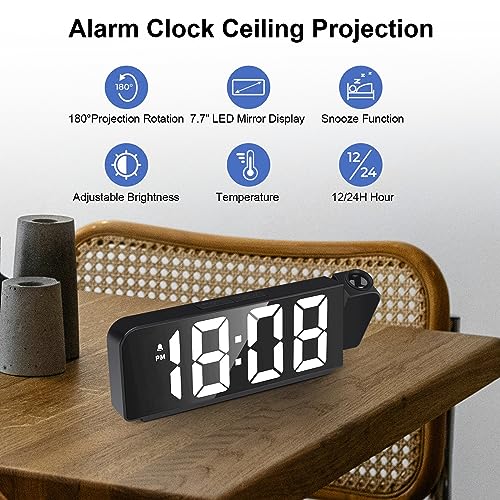 La mejor comparación de Relojes de proyección - solo los mejores. 2 Relojes de proyección marca GuDoQi (2)