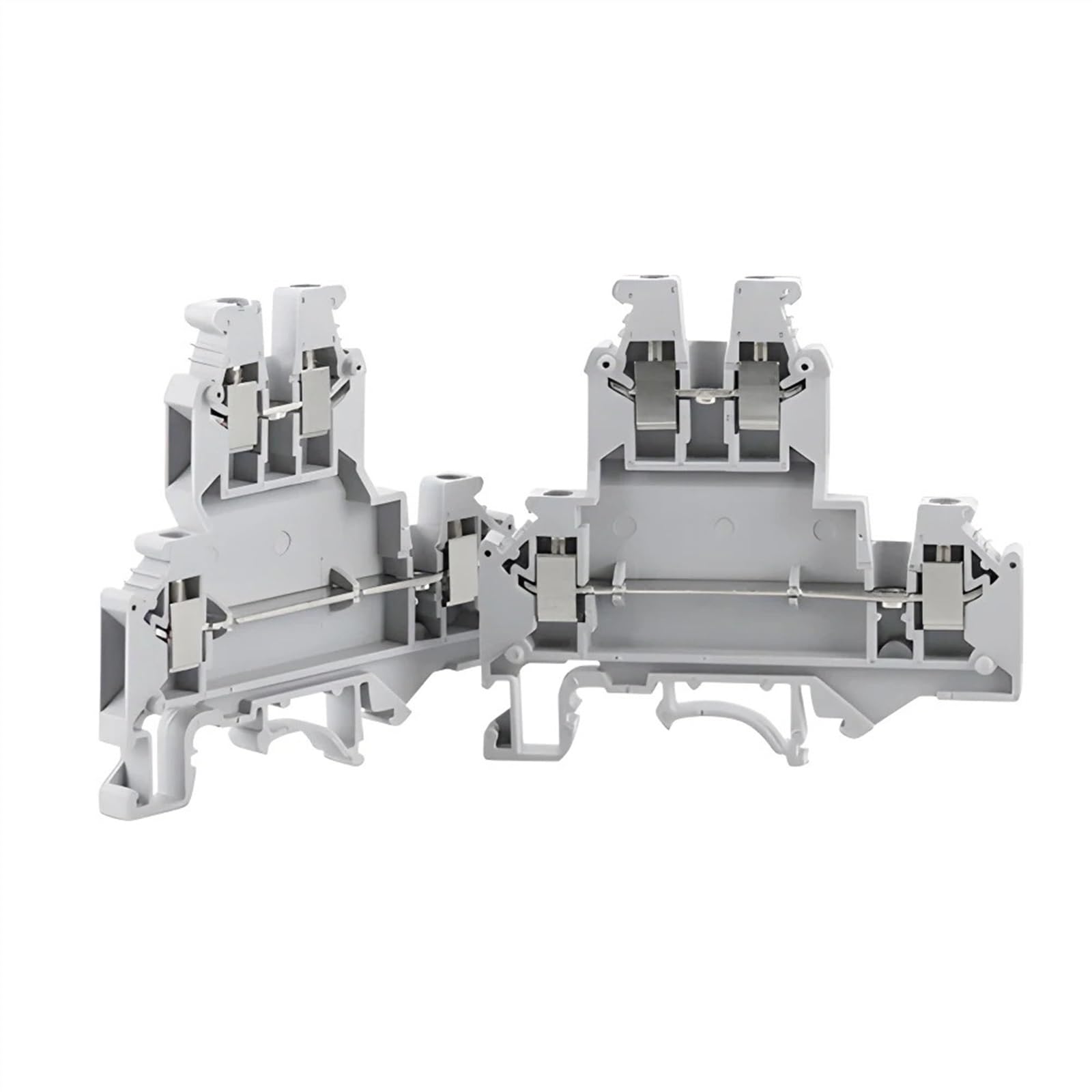 UKKB-3 10 pièces borniers de Rail Din connecteur Double couche borne à vis câblage UKKB3 connecteur de fil bornier à vis