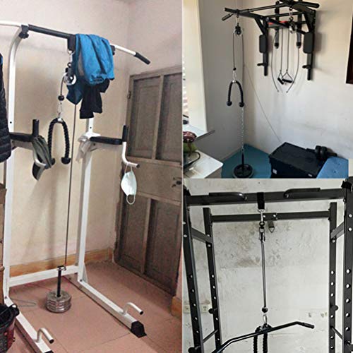 CLISPEED Conjuntos 2 Roda Polia Única Roda Pesados Roda Giratória Pulley Bloco De Carga Do Rolamento