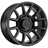 Raceline Wheels Gauge 950 Satin Black Wheel (20 x 9. inches /8 x 180 mm, 18 mm Offset)