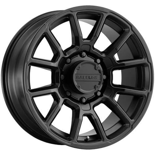 Raceline Wheels Gauge 950 Satin Black Wheel (20 x 9. inches /8 x 180 mm, 18 mm Offset)