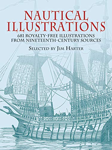 Télécharger Nautical Illustrations: 681 Permission-Free Illustrations from Nineteenth-Century Sources PDF