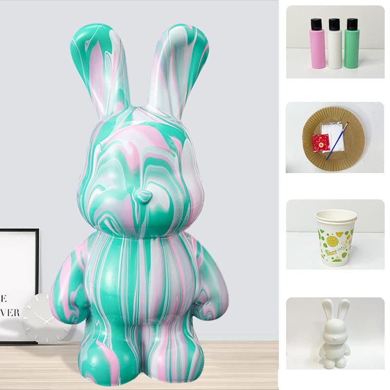 Amazon.co.jp: Smile lab DIY ペインティング 流体 ウサギ ペイン