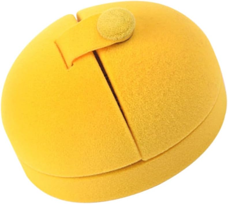 TOYANDONA Jewelry Case Fashion Jewelry Box Egg Shape for Women