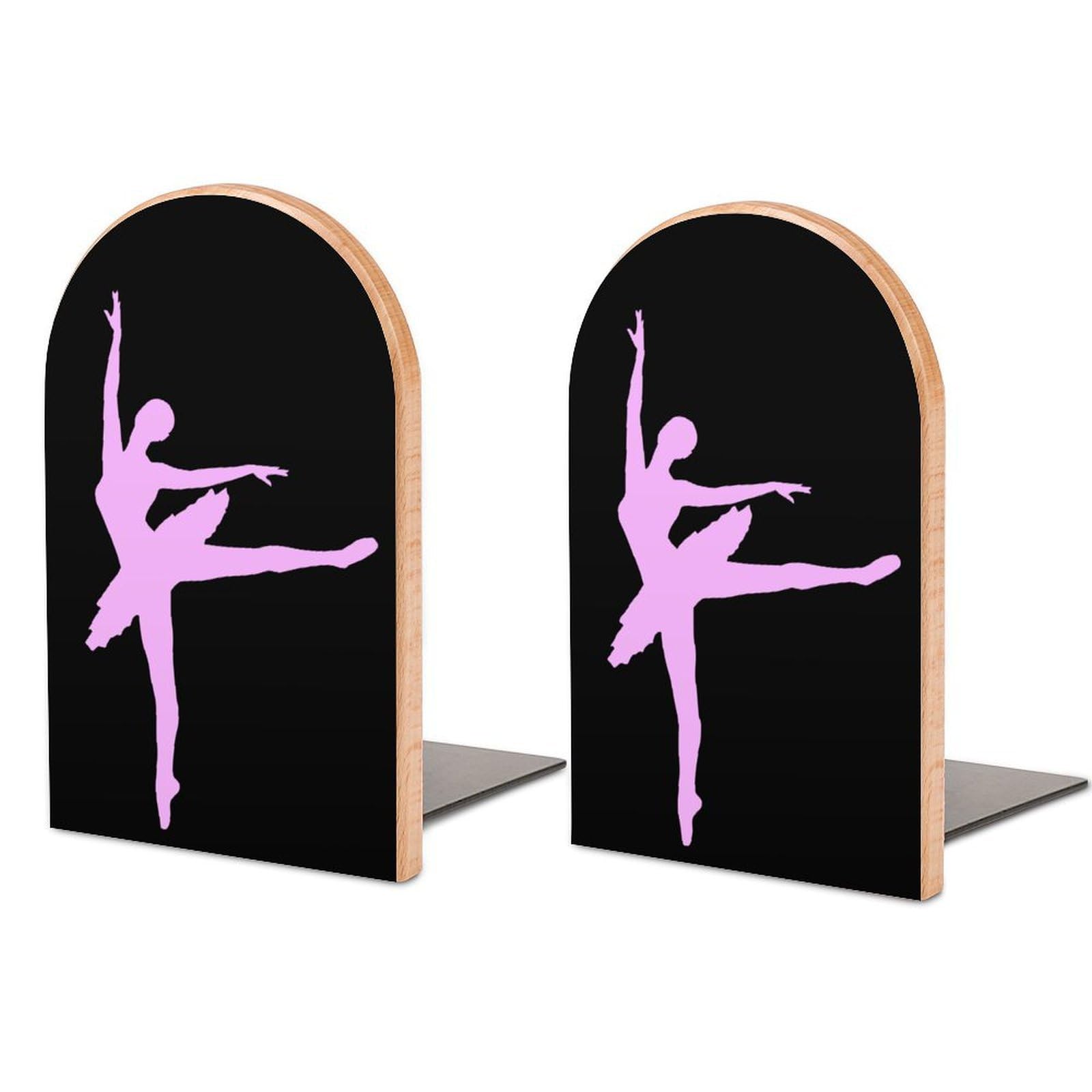 Nclqvjxzkhw Style Ballet Book Ends For Shelves Bookends Bookshelf Holder Stand Books Stopper Home Office Decor