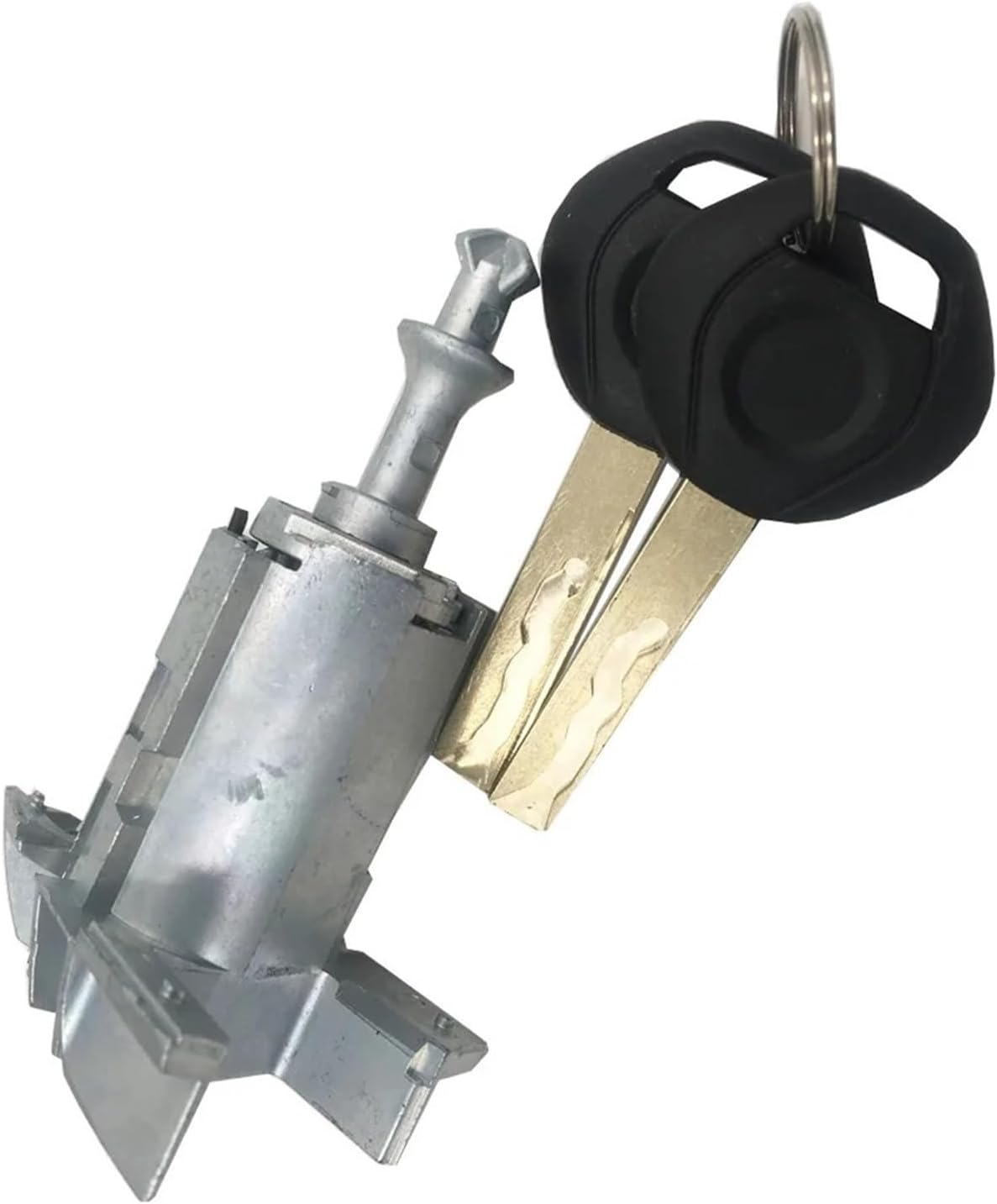 Door Lock Actuator for BMW X5 E53 2000-2006 51217035421 7035421 Left Driver Door Lock Cylinder Barrel with 2 Keys