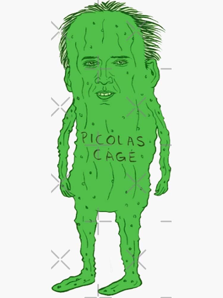 Picolas Cage Sticker Graphic Auto, Wall, Laptop, Cell