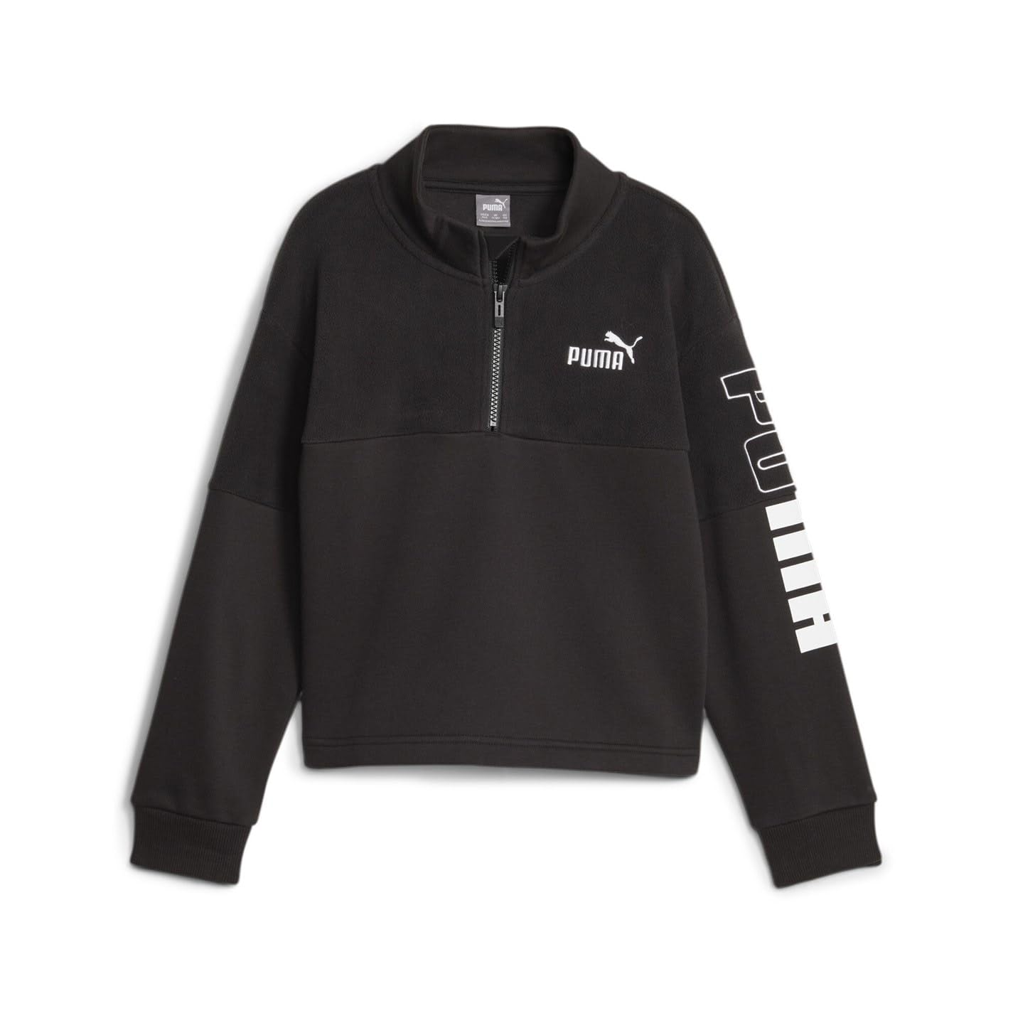 PUMA POWER Colorblock High Neck Crew G