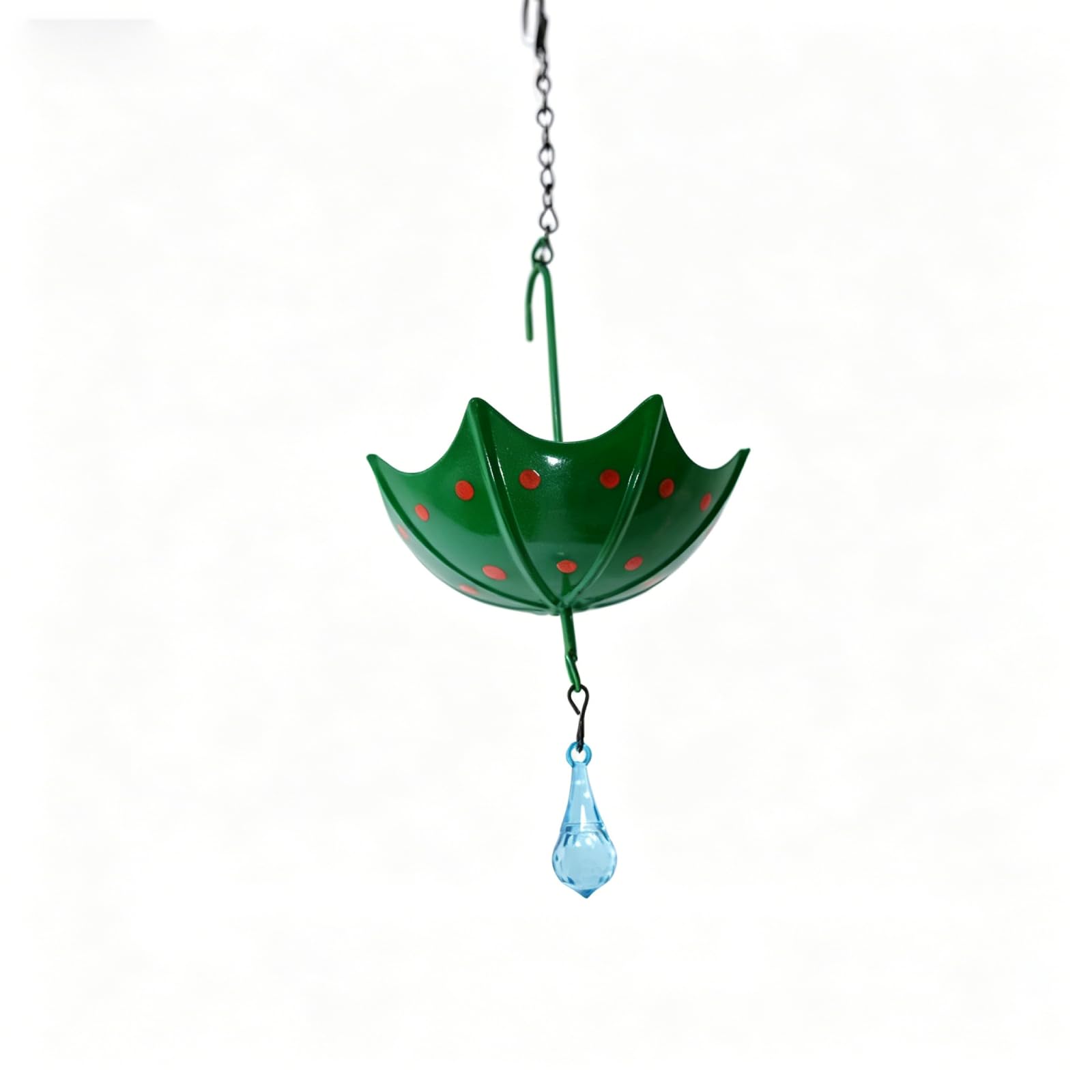 CLBDRESS Umbrella-Shaped Hanging Bird Bath – Weather-Durable Bee Watering Station & Bird Feeder Tray, Decorative Wild Bird Waterer for Garden, Patio, Balcony & Backyard — image 1